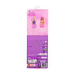 Mattel Barbie: Fairy Ballerina – Purple Dress & Pink Hair Doll (Jkb62)