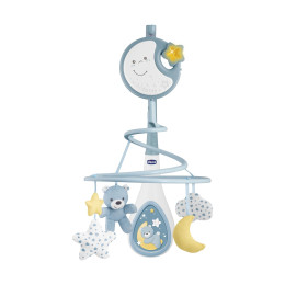Chicco First Dreams: Βρεφικό Περιστρεφόμενο Κούνιας με Μελωδίες, 3 σε 1, Next2dreams, Σιέλ (Y01-07627-20)