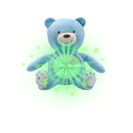Chicco First Dreams: Βρεφικό Αρκουδάκι με Προβολέα, Baby Bear, Σιέλ (Y02-08015-20)