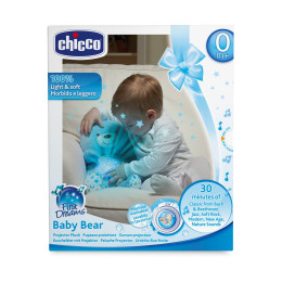 Chicco First Dreams: Βρεφικό Αρκουδάκι με Προβολέα, Baby Bear, Σιέλ (Y02-08015-20)