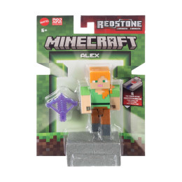 Mattel Minecraft: Redstone Charged - Alex 8cm Figure (Jjr91)