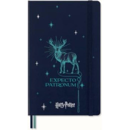 Moleskine Ltd. ed. Harry Potter Large Ruled Notebook: Expecto Patronum
