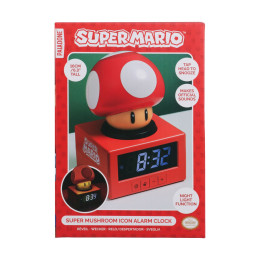 Paladone Icons: Super Mario - Super Mushroom Alarm Clock (Pp13124nn)