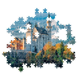 Clementoni Παζλ High Quality Collection Κάστρο Neuschwanstein 500 τμχ - Compact Box