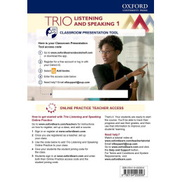 Trio Listening and Speaking: Level 1: Teacher's Online Practice Pack With Classroom Presentation Tool : Building Better Communicators...from the Beginning