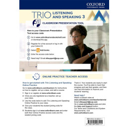 Trio Listening and Speaking: Level 3: Teacher's Online Practice Pack With Classroom Presentation Tool : Building Better Communicators...from the Beginning