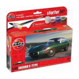 Airfix Starter set - Jaguar e-Type Model toy