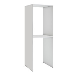 Έπιπλο Πλυντηρίου - Στεγνωτηρίου Evgenia Megapap Χρώμα Λευκό 70x60x180εκ.