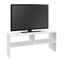 Έπιπλο Τηλεόρασης Beirut Megapap Χρώμα Λευκό 80x30x40εκ.