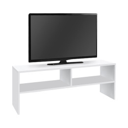 Έπιπλο Τηλεόρασης Beirut Megapap Χρώμα Λευκό 120x30x40εκ.