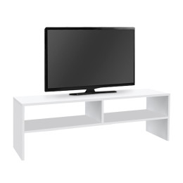 Έπιπλο Τηλεόρασης Beirut Megapap Χρώμα Λευκό 150x30x40εκ.