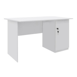 Γραφείο Εργασίας Moto Megapap Χρώμα Λευκό 120x80x75εκ.