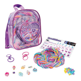 HappiHobbi Scoubidous Σακίδιο Πλάτης Με 80 Scoubidous & Αξεσουάρ Για 6+