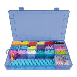 Plexi Flexi Disney Stitch Μεγάλη Θήκη Με 4500 Λαστιχάκια & 100 Αξεσουάρ Για 5+