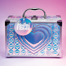 Happi Hobbi Θήκη Ομορφιάς Sparkle Love Με 30 αξεσουάρ Για 6+