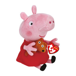 TY Beanie Babies Χνουδωτό Peppa Pig 15εκ