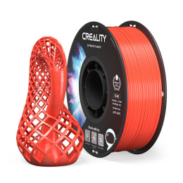 Creality cr-abs red 3d Printer Filament, Large Object Stability, Tensile Str. 43mpa, 1 kg Spool1.75