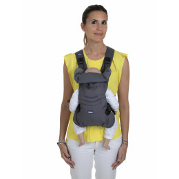 Chicco Μάρσιπος Easy Fit Moon Grey για Παιδί έως 9 kg