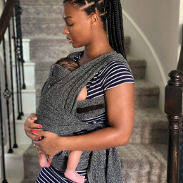 Chicco Μάρσιπος Boppy ComfyFit Evolution Grey Για 0+ Μηνών