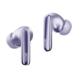 Qcy Melobuds N70i anc Purple - 56db anc tws hi-res Earbuds Ldac bt 6.0 Ipx5 Wireless Charge 50h