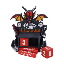 Nemesis Now: Stranger Things - Hellfire Club Perpetual Calendar (B7350c25)