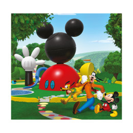 Clementoni Παιδικό Παζλ Super Color Disney Mickey Mouse Club House 3x48 τμχ