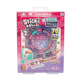 AS Sticki Rolls Σετ Βραχιολάκια με Αυτοκόλλητα Μονή Συσκευασία Για 6+ Χρονών
