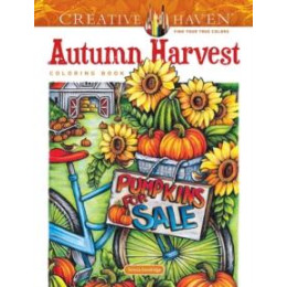 Creative Haven Autumn Harvest Coloring Book