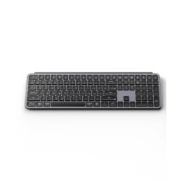 Keychron b6 pro (B6p-k1-gr) Ultraslim Wireless bt Keyboard zmk Online Customization - Gray 100% gr