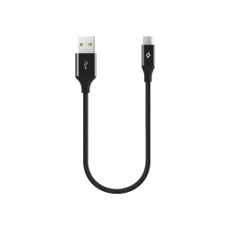 Ttec Alumicable 65w Type-c - Type-c Fast Charge Cable Space Grey 30cm (2dk50ug) (Ttec2dk50ug)