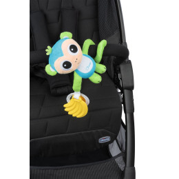Chicco Βρεφικό Παιχνίδι Καροτσιού Μαιμουδίτσα Για 0+ Ετών