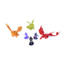 Spin Master Dreamwork Dragons: Small Bucket of Dragons Collectibles (6075546)