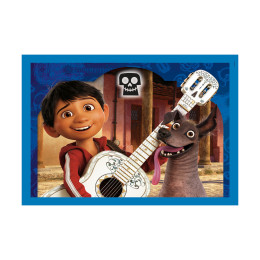 Clementoni Παιδικό Παζλ 4 in 1 Super Color Disney Pixar 12-16-20-24 τμχ