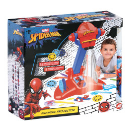 Λαμπάδα AS Προτζέκτορας Ζωγραφικής Marvel Spiderman Για 4+ Χρονών