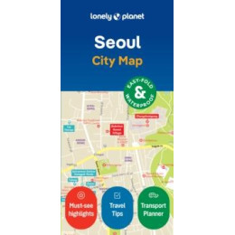 Lonely Planet Seoul City map