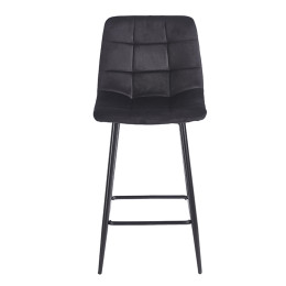 NORA BLACK VELVET ΥΦΑΣΜΑ 65εκ. ΣΚΑΜΠΟ ΜΕΤΑΛΛΙΚΟ 45X41X65-99εκ.