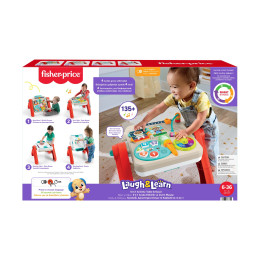 Fisher-Price: Educational Series Play and Learn 6-36 Months - Table Board 4-in-1 (Jlm96)