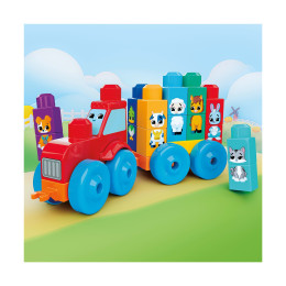 Fisher-Price:  Mega Blocks: Construction Sets - Tractor With Animals (Jkg33)