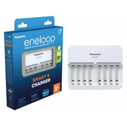 Panasonic Eneloop bq-Cc63 eko Rechargeable Battery Charger ni-mh  (Pan19644)