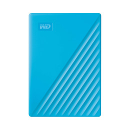 Western Digital my Passport 4tb External usb 3.2 gen 1 Portable Hard Drive (Blue) (Wdbpkj0040bbl-Wesn)