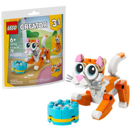 Lego Creator 3-in-1 Orange cat (Polybag) (30714) (Lgo30714)