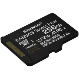 Kingston Microsd 256gb Canvas Select+ g3 150mb/s (Sdcs3/256gbsp) (Kinsdcs3-256gbsp)