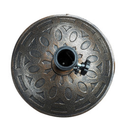 Βάση Ομπρέλας ArteLibre SOCOTRA 15kg Μαύρο Τσιμέντο/Πλαστικό 48x8cm