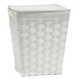 Καλάθι Απλύτων Λευκό 42x32x52cm