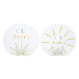 Θήκη Ρεσώ ArteLibre Sunshine Διάφανο Γυαλί 10x5x9.5cm Σε 2 Σχέδια