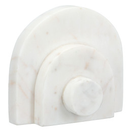 Βιβλιοθήκες Μάρμαρο Μπεζ Λευκό 12X5X11Cm 12X5X11Cm