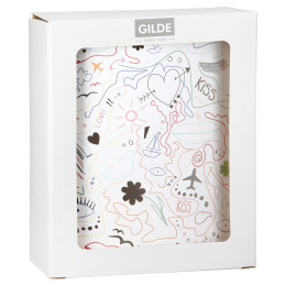 Διακοσμητικό Φως (LED) Έλλειψη 'Modern Art' Χαρτί Λευκό 6x13x16cm