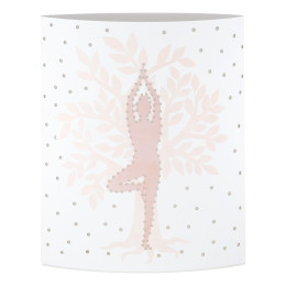Διακοσμητική Λάμπα LED ArteLibre Namaste Yoga Λευκό 13x6x16cm Σε 2 Σχέδια