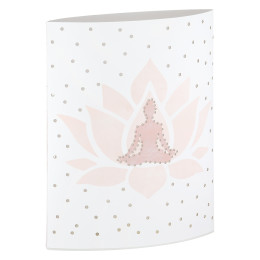 Διακοσμητική Λάμπα LED ArteLibre Namaste Yoga Λευκό 13x6x16cm Σε 2 Σχέδια