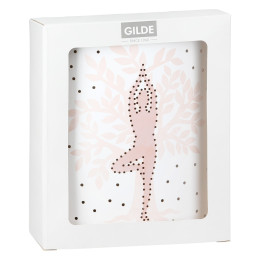 Διακοσμητική Λάμπα LED ArteLibre Namaste Yoga Λευκό 13x6x16cm Σε 2 Σχέδια